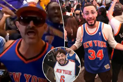 Knicks fans take over Gainbridge Fieldhouse, party outside MSG after thrilling Game 3 win