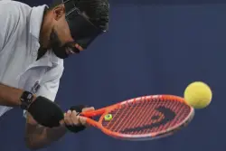 Blind tennis champion Naqi Rizvi lobbies for sport’s awareness and Paralympic inclusion