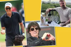 Star snaps of the week: Boys’ club with Tom Cruise, George Clooney, David Beckham and more